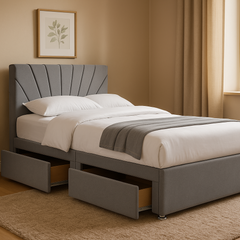Sunrise Divan bed Set with Drawer and Mattress Options