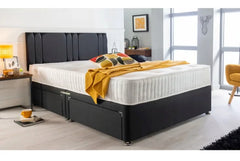 Lotus Divan Bed Set with Drawer and Mattress Options