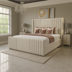 The Valencia Winged Bed Frame