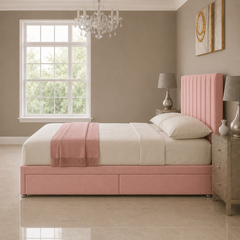 Florent Divan Bed Set with Drawer and Mattress Options