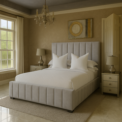 Panel Padded Bed Frame