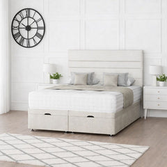 Paris Ottoman Storage Divan Bed With Headboard