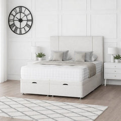 Porto Ottoman Storage Divan Bed With Headboard