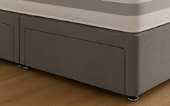 Cannon Divan Bed Set with Drawer and Mattress Options