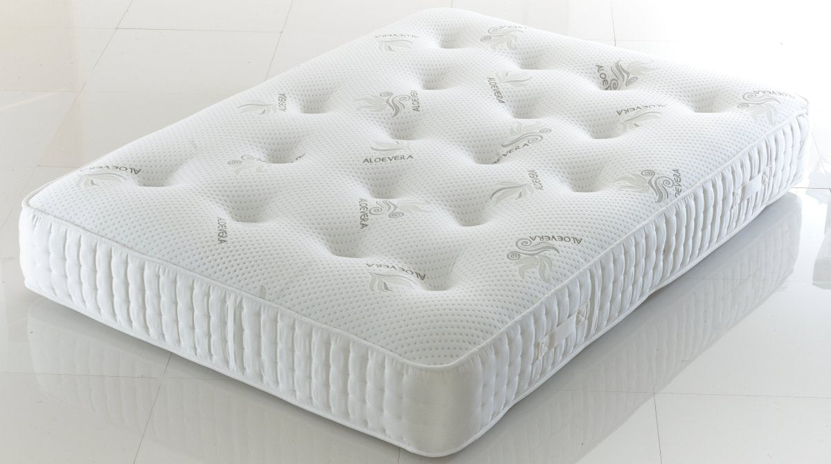 Aloe Vera 1500 Pocket Sprung Memory and Reflex Foam Mattress - Barclay Beds