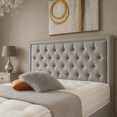 Aqua Divan Bed Set with Drawer and Mattress Options - Barclay Beds