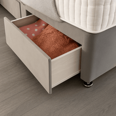 Aqua Divan Bed Set with Drawer and Mattress Options - Barclay Beds