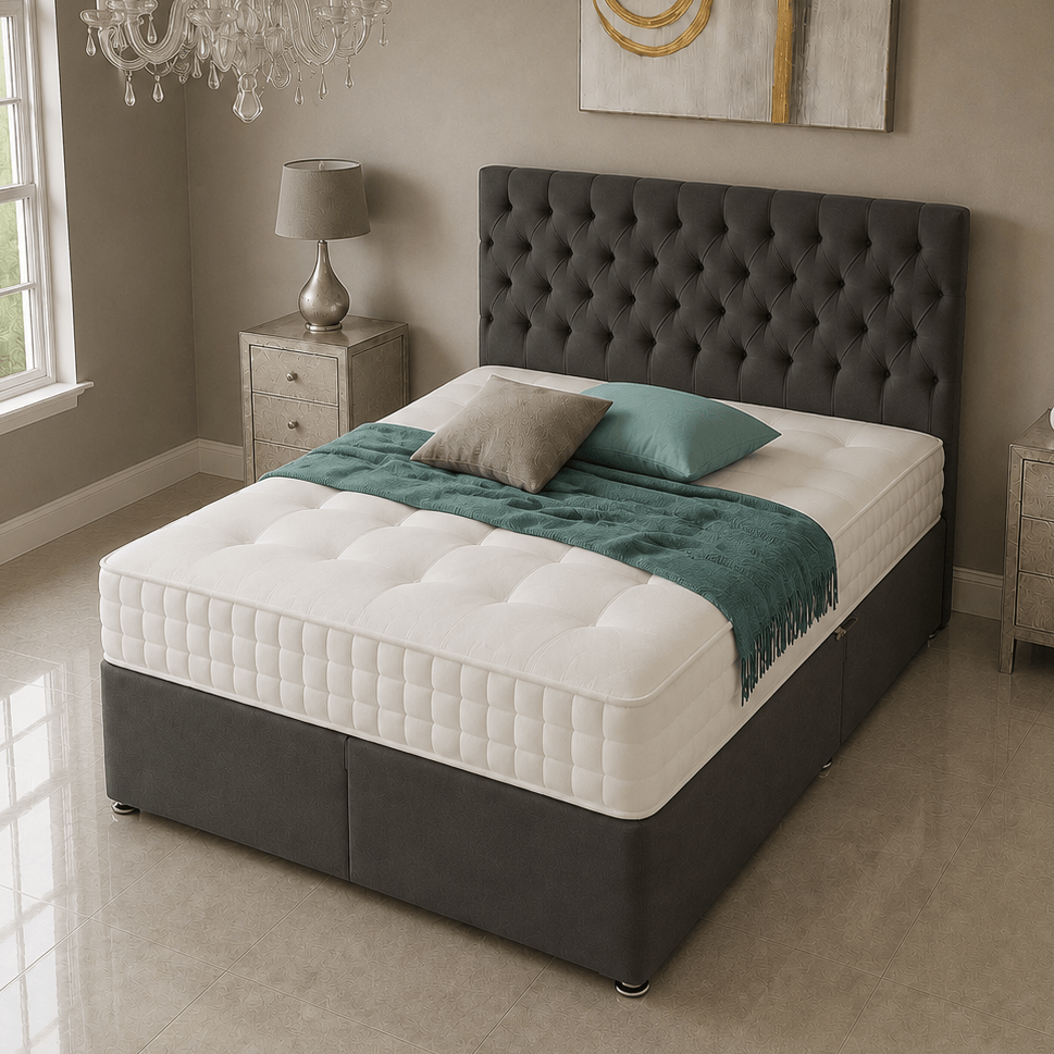 Barclay Chester Divan bed Set with Drawer and Mattress Options - Barclay Beds