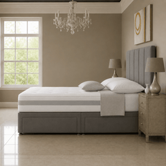 Cannon Divan Bed Set with Drawer and Mattress Options - Barclay Beds