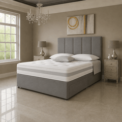 Cannon Divan Bed Set with Drawer and Mattress Options - Barclay Beds