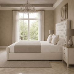 Chesterfield Padded Bed Frame - Barclay Beds