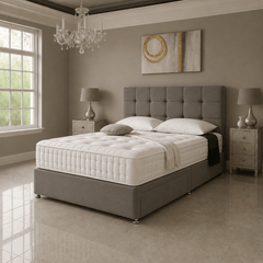 Cubic Divan Bed Set with Drawer and Mattress Options - Barclay Beds