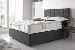 Cubic Divan Bed Set with Drawer and Mattress Options - Barclay Beds