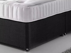 Twin Paneled Divan Bed Set with Drawer and Mattress Options