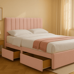 Florent Divan Bed Set with Drawer and Mattress Options - Barclay Beds