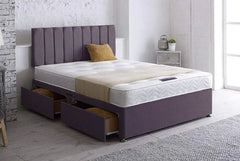 Florent Divan Bed Set with Drawer and Mattress Options - Barclay Beds