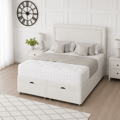 Jane Ottoman Storage Divan Bed With Headboard - Barclay Beds