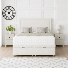 Jane Ottoman Storage Divan Bed With Headboard - Barclay Beds