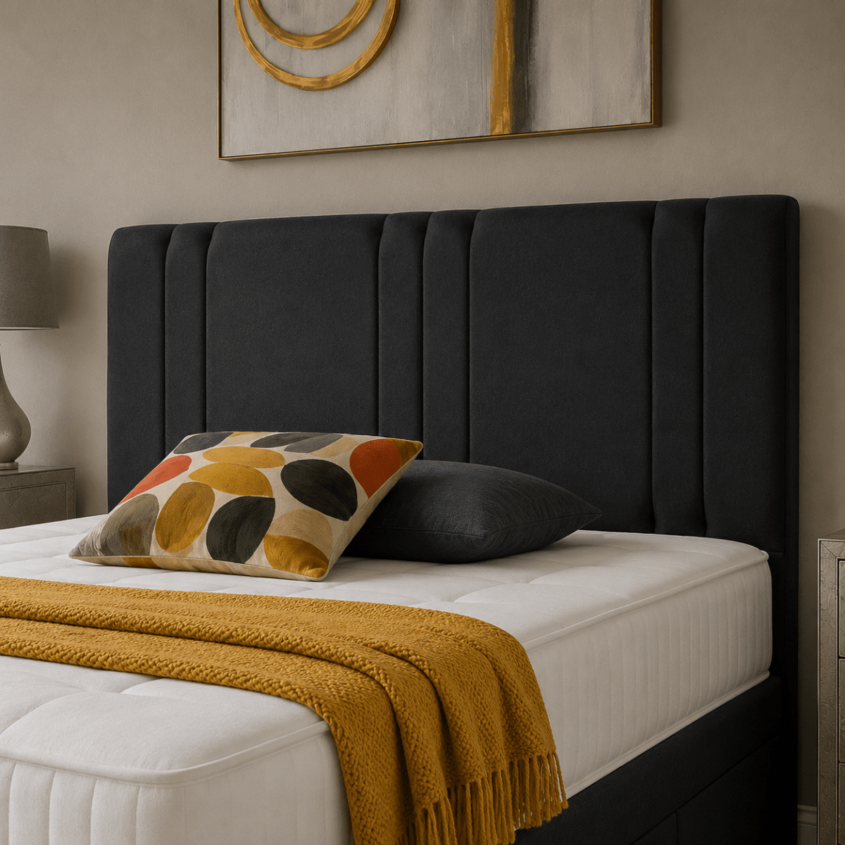 Lotus Divan Bed Set with Drawer and Mattress Options - Barclay Beds