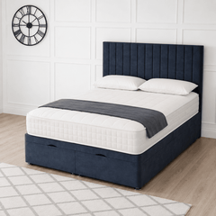 Milano Ottoman Divan Bed with Headboard - Barclay Beds