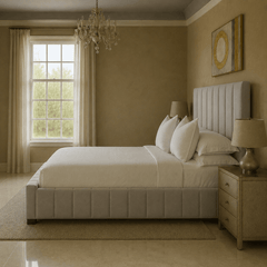 Panel Padded Bed Frame - Barclay Beds