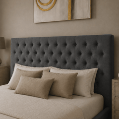 Rio Upholstered Plush Velvet Ottoman Bed With Gas Lift Storage - Barclay Beds