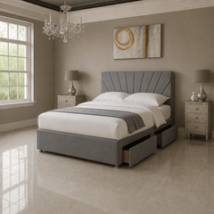 Sunrise Divan bed Set with Drawer and Mattress Options - Barclay Beds
