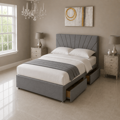 Sunrise Divan bed Set with Drawer and Mattress Options - Barclay Beds