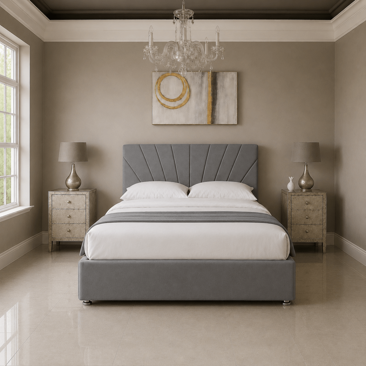 Sunrise Divan bed Set with Drawer and Mattress Options - Barclay Beds