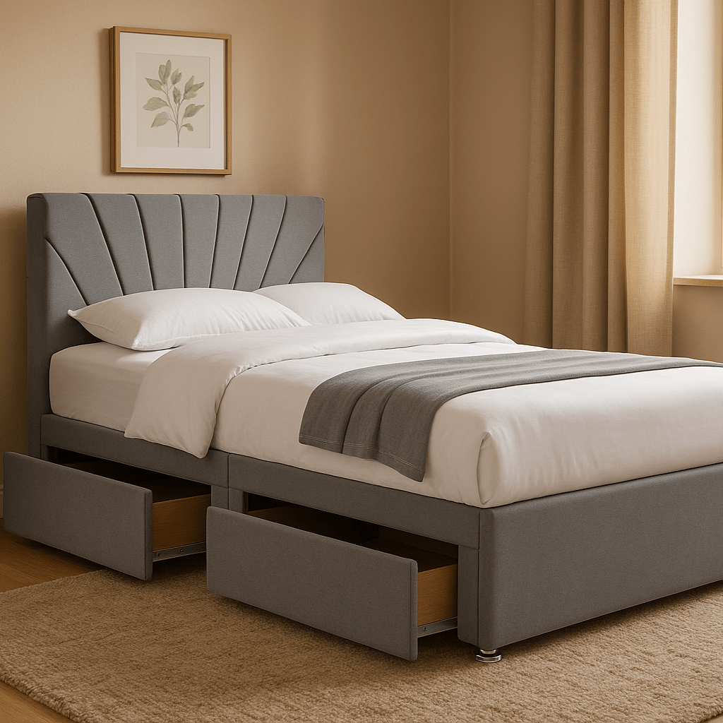 Sunrise Divan bed Set with Drawer and Mattress Options - Barclay Beds