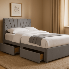 Sunrise Divan bed Set with Drawer and Mattress Options - Barclay Beds