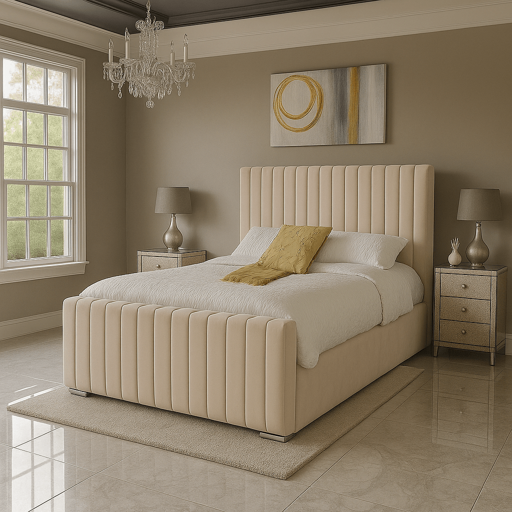 The Paneled Bed Frame - Barclay Beds