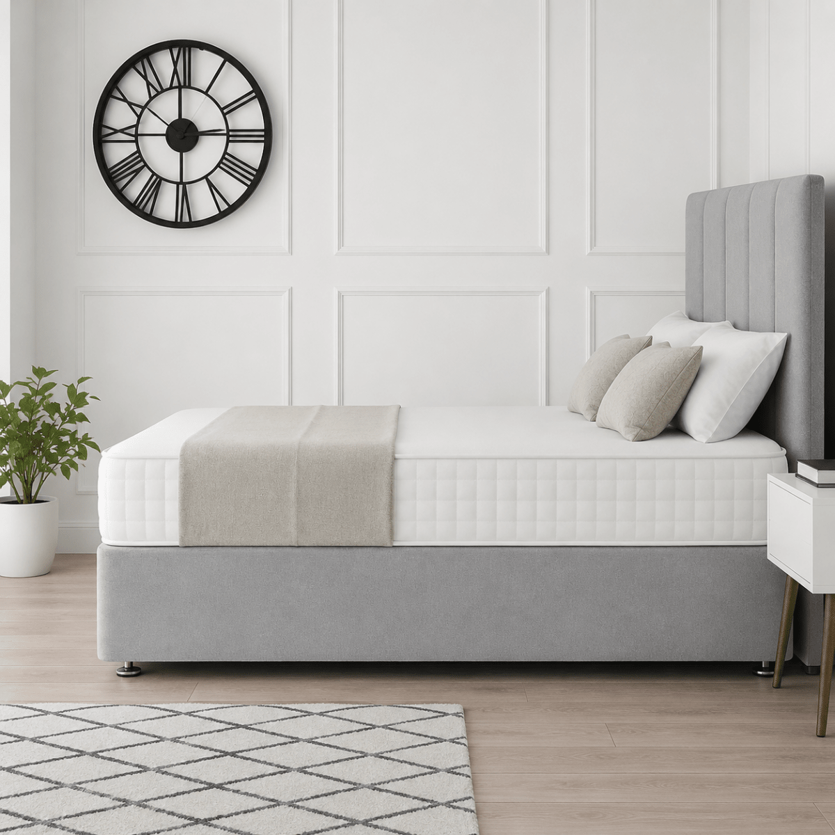 The Paneled Ottoman Divan Bed - Barclay Beds