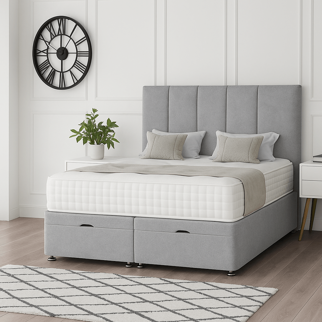 The Paneled Ottoman Divan Bed - Barclay Beds