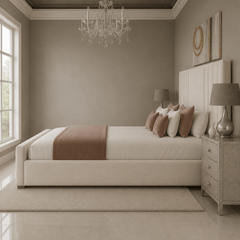The Valencia Winged Bed Frame - Barclay Beds