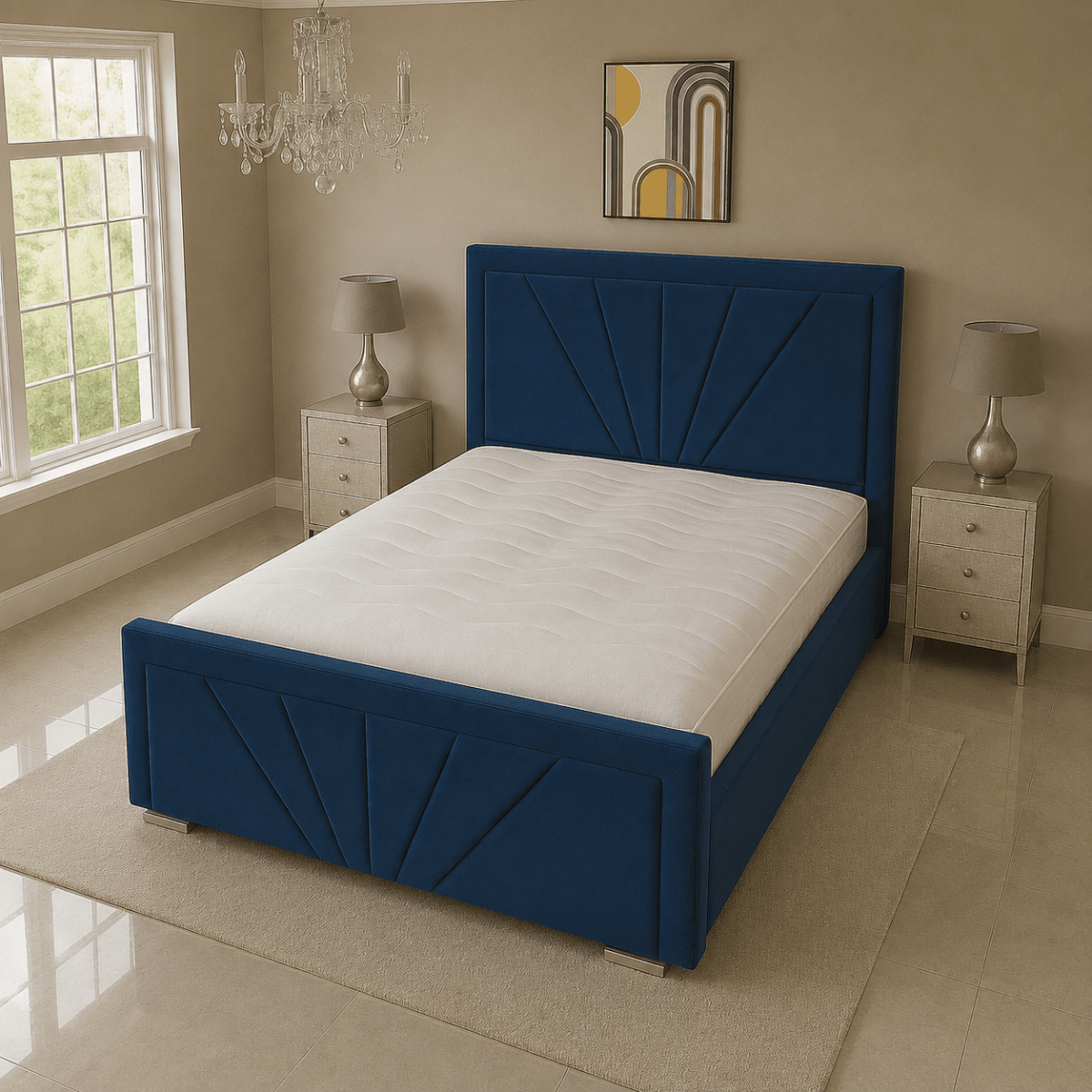 The Veronica Bed Frame - Barclay Beds