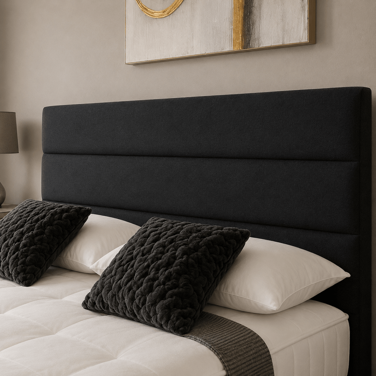 Twin Paneled Divan Bed Set with Drawer and Mattress Options - Barclay Beds