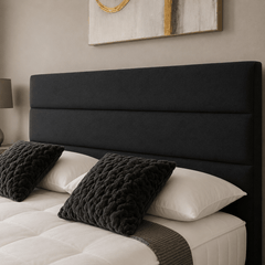 Twin Paneled Divan Bed Set with Drawer and Mattress Options - Barclay Beds