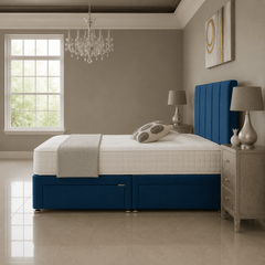 Victorious Divan Bed Set with Drawer and Mattress Options - Barclay Beds