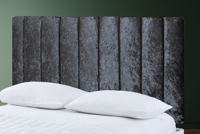 Apollo Crushed Divan Floor Standing Headboard - Barclay Beds