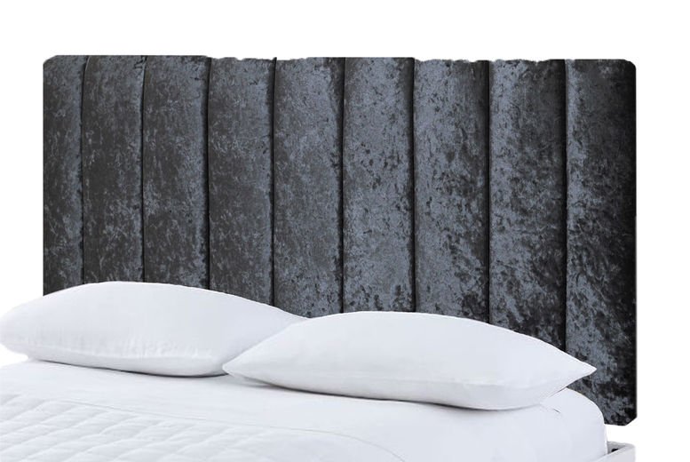 Apollo Crushed Divan Floor Standing Headboard - Barclay Beds