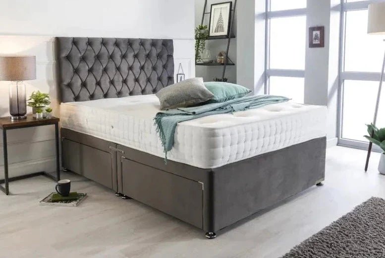 Barclay Chester Divan bed Set with Drawer and Mattress Options - Barclay Beds