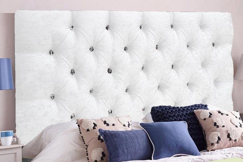 Chesterfield Diamante Divan Headboard - Barclay Beds