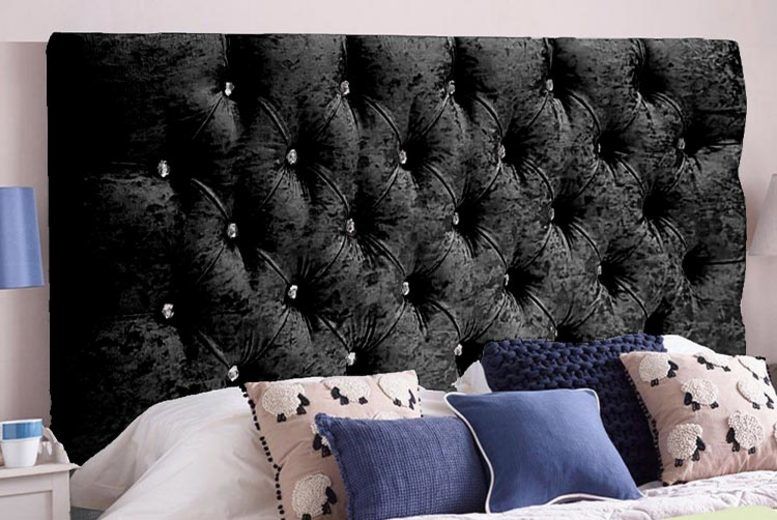 Chesterfield Diamante Divan Headboard - Barclay Beds