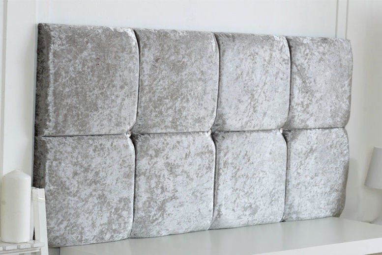 Crushed Cube Divan Floor Standing Headboard - Barclay Beds