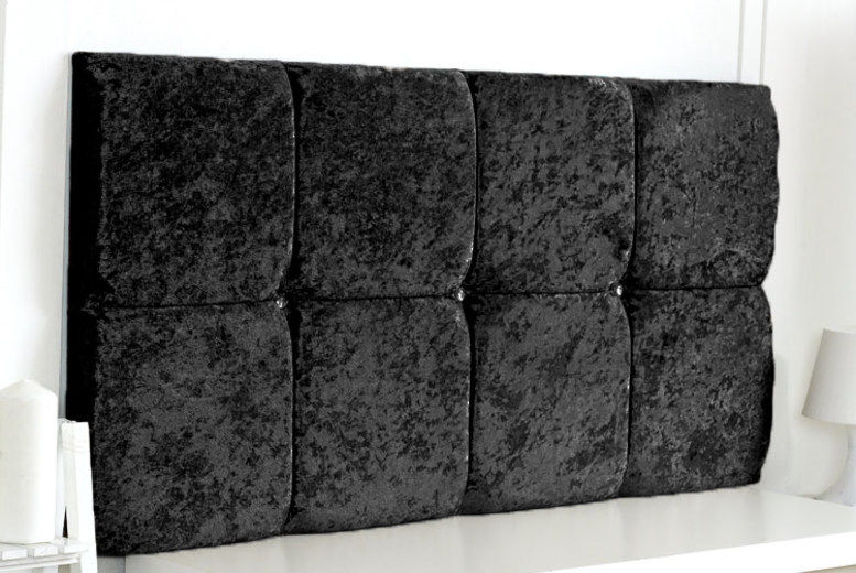 Crushed Cube Divan Floor Standing Headboard - Barclay Beds