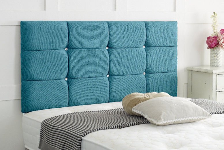 Daisy Cubed Divan Floor Standing Headboard - Barclay Beds