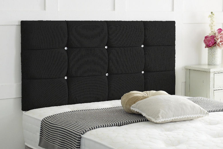 Daisy Cubed Divan Floor Standing Headboard - Barclay Beds