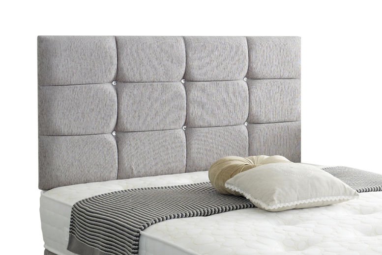 Daisy Cubed Divan Floor Standing Headboard - Barclay Beds