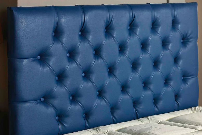 Shiny Chester Divan Floor Standing Headboard - Barclay Beds